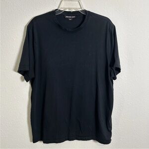 Michael Kors Men’s Black 100% Soft Cotton Casual T-Shirt Size XL Comfy Luxe